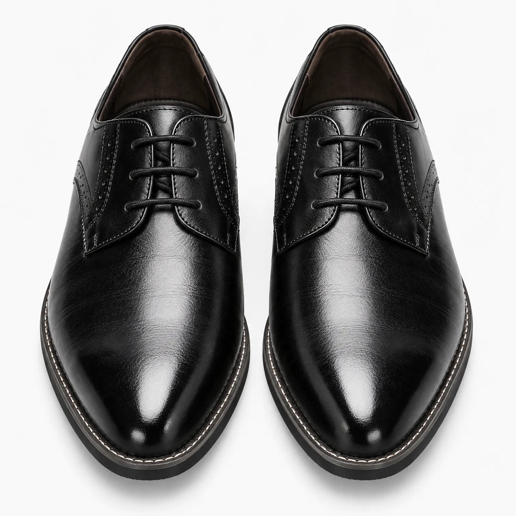 Fenwyck - Klassische Schnürschuhe Mit Feinem Lochmuster Im Büro Zum Anzug Tragen