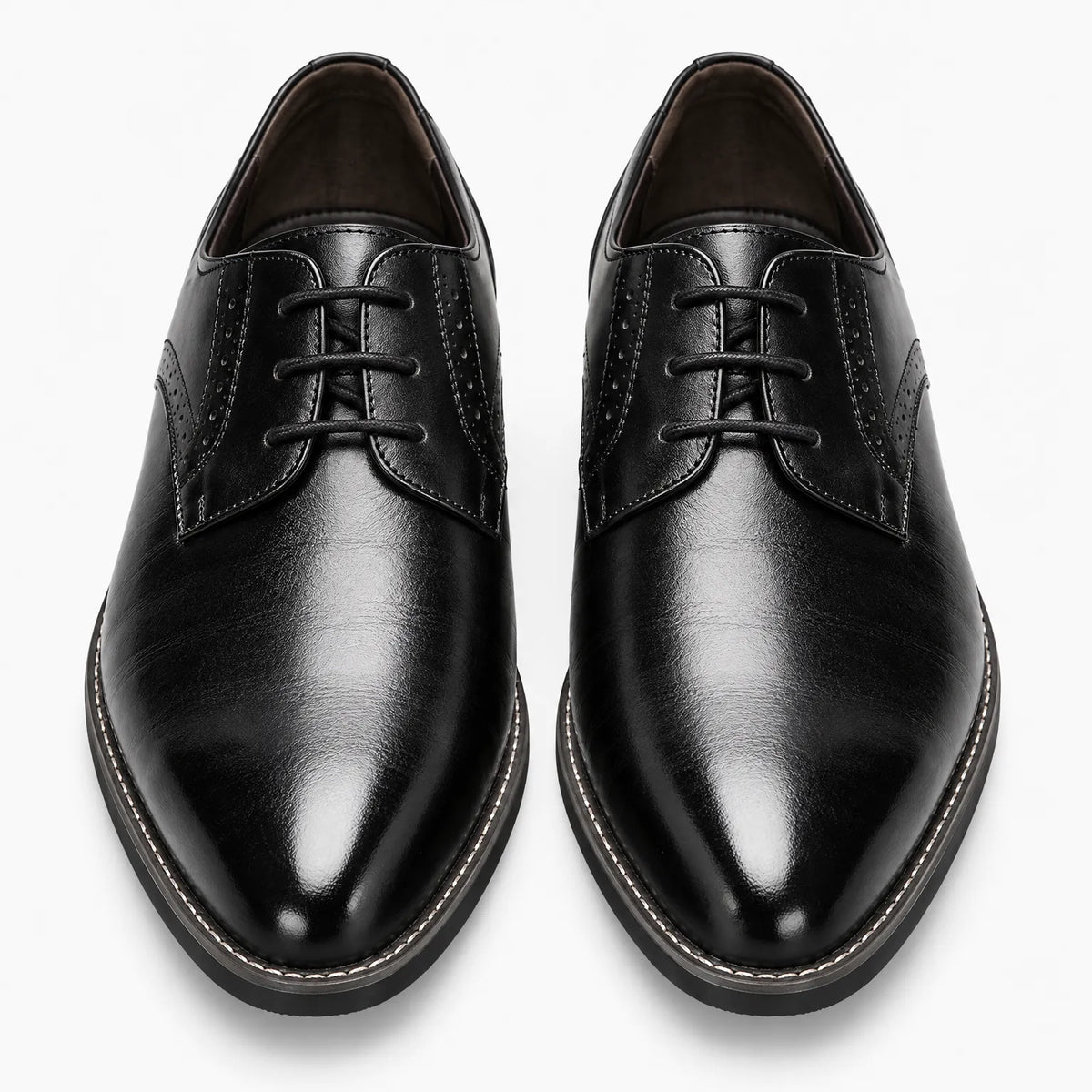 Fenwyck - Klassische Schnürschuhe Mit Feinem Lochmuster Im Büro Zum Anzug Tragen