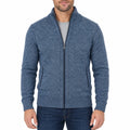 Halvern - Strickjacke Mit Reißverschluss, Lockerer Schnitt Lässig Über Dem T-Shirt Im Alltag Tragen
