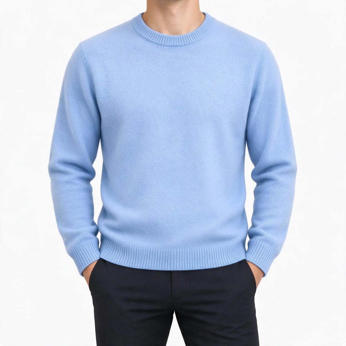 Hasslin - Weicher Strickpullover Mit Rundhalsausschnitt Für Kühlere Tage Im Alltag