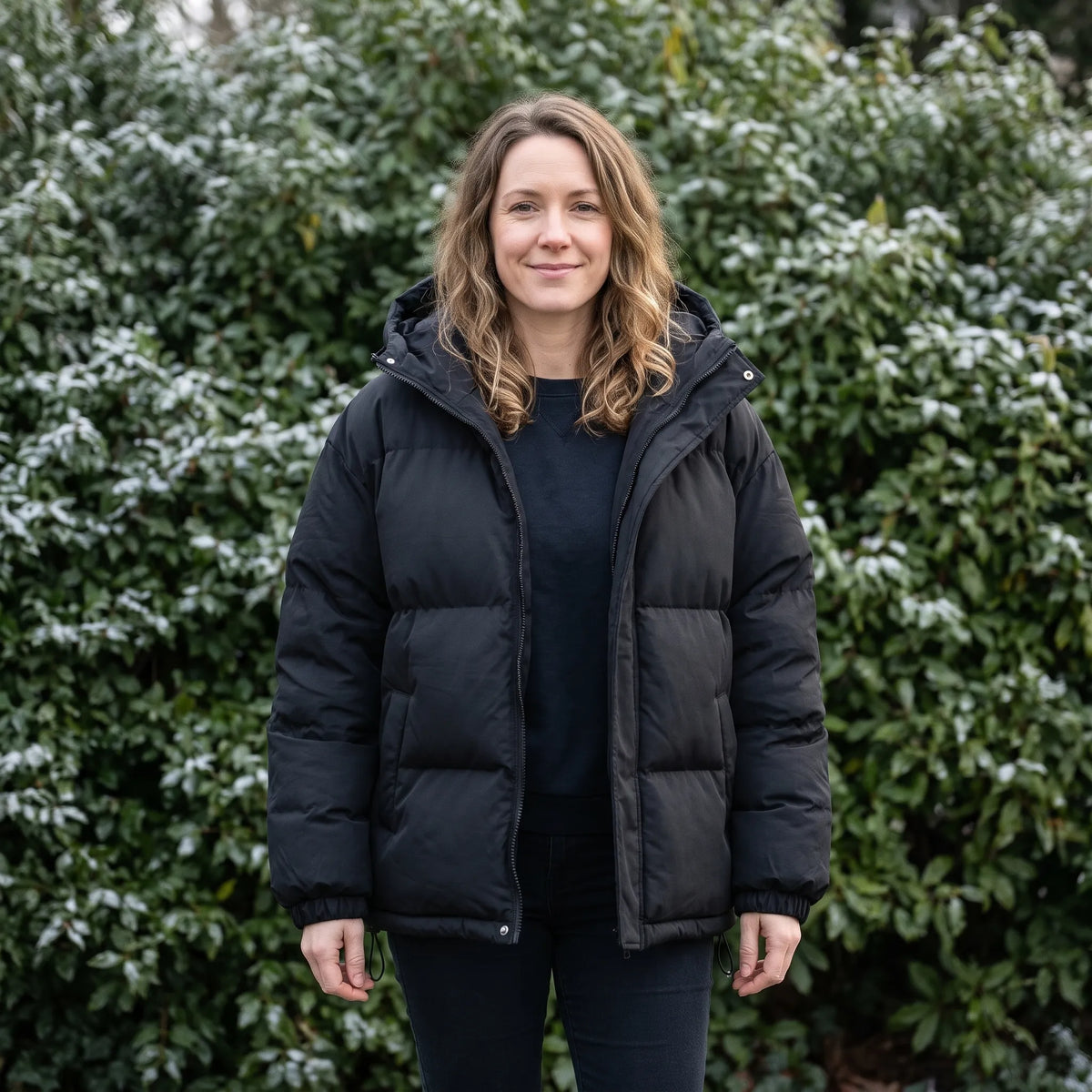 Haylox - Gesteppte Winterjacke Mit Kapuze Spaziergänge Bei Kaltem Wetter