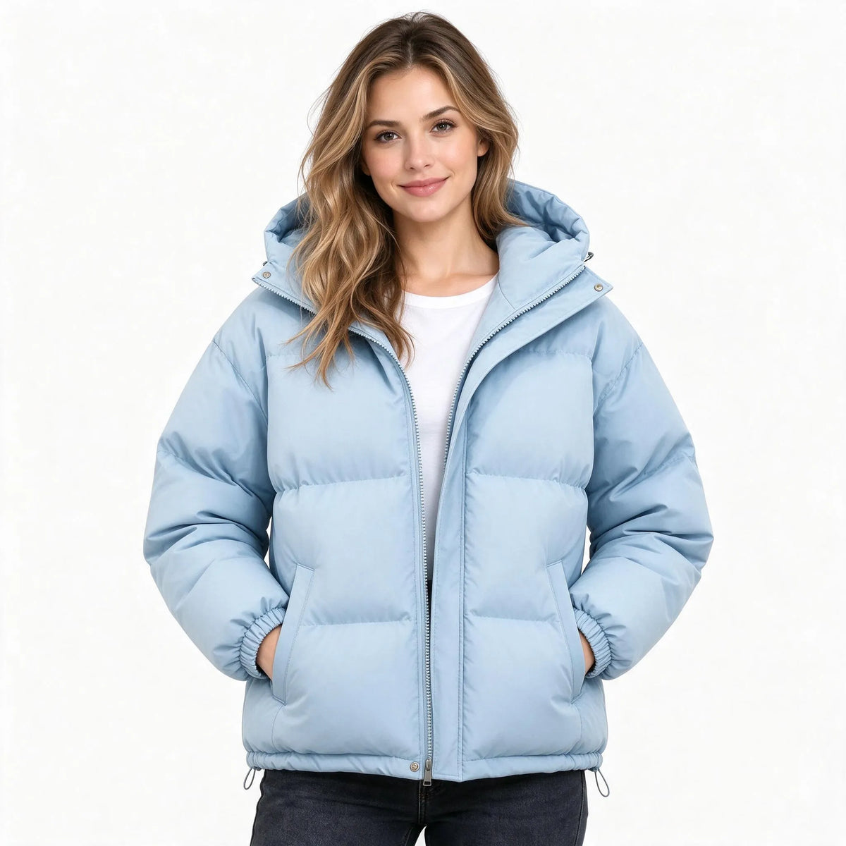 Haylox - Gesteppte Winterjacke Mit Kapuze Spaziergänge Bei Kaltem Wetter