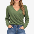 Ozetta - Lockerer Pullover Mit V-Ausschnitt Lässig Zu Jeans Im Alltag