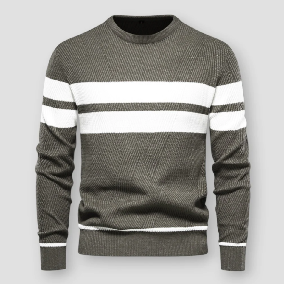 Striped knitted sweater - Neo