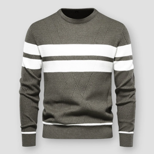 Striped knitted sweater - Neo