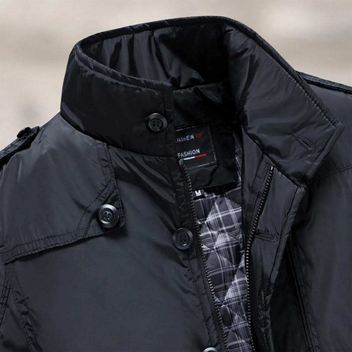 Tundrix - Herren Winterjacke Mit Stehkragen Für Kalte Tage Draußen, Zum Beispiel Beim Spaziergang Oder Auf Dem Weg Zur Arbeit