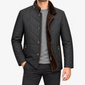 Vantora - Klassische Gesteppte Winterjacke Mit Seitentaschen Für Kalte Tage Draußen