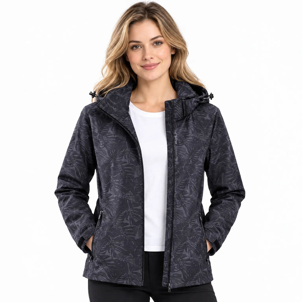Zentrio - Leichte Regenjacke Für Damen Mit Kapuze Wanderungen, Wenn Das Wetter Schnell Umschlägt