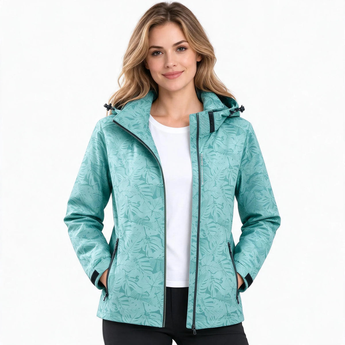 Zentrio - Leichte Regenjacke Für Damen Mit Kapuze Wanderungen, Wenn Das Wetter Schnell Umschlägt